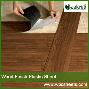 Wood Finish Plastic Sheet Exporter